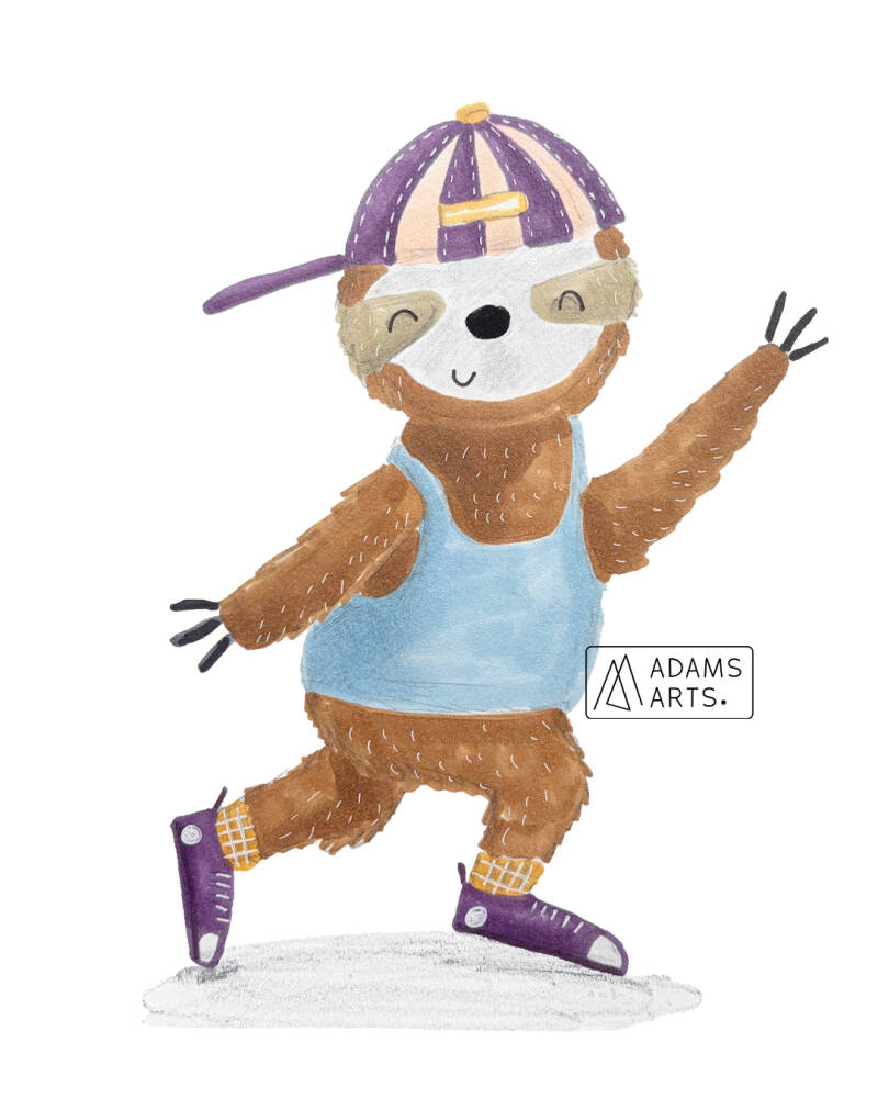 illustratie-children-illustration-sloth-sprinting-annelien-adams-arts-standard.jpg
