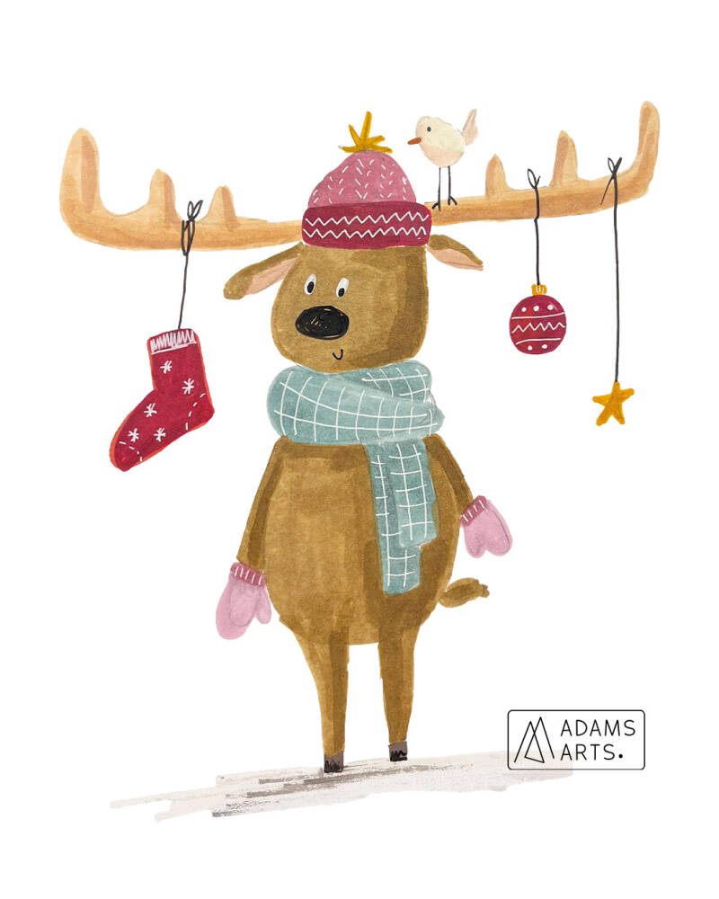 illustratie-kerst-rendier-kerstbal-annelien-adams-arts-standard.jpg