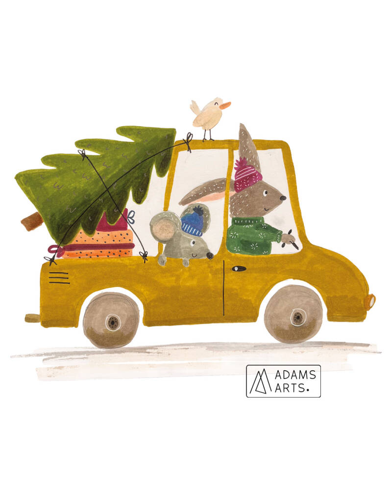 illustratie-kerstmis-auto-konijn-muis-annelien-adams-arts-standard.jpg