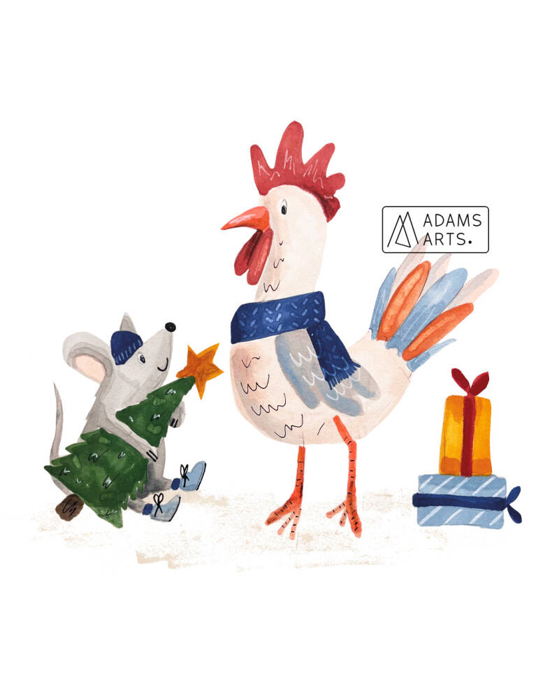 illustratie-op-maat-kip-muis-kerst-annelien-adams-arts-standard.jpg