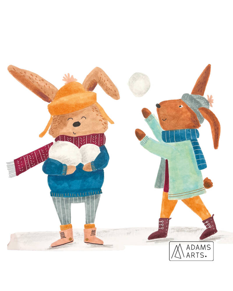illustratin-storytellingwinter-rabbits-snowballfight-annelien-adams-arts-standard.jpg