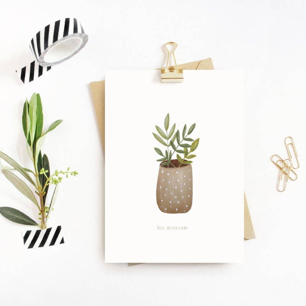 Postkaart // Veel beterschap