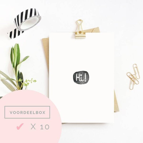 Voordeelbox // Hi! x 10