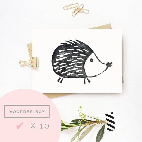 Voordeelbox // Egel Leon x 10