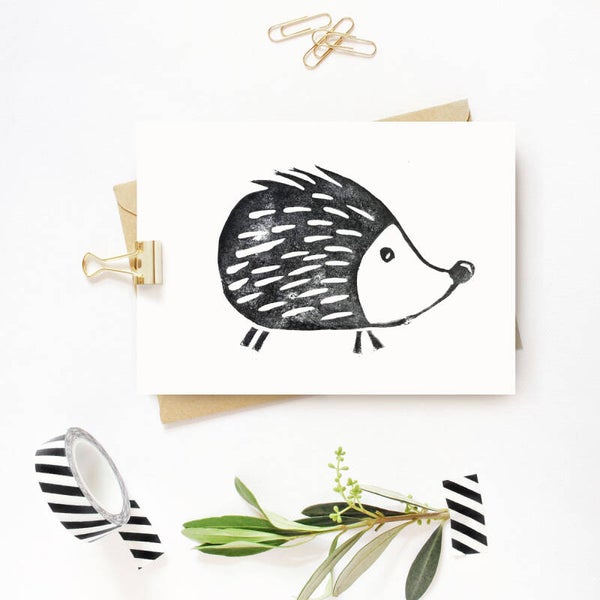 Postkaart // Egel Leon