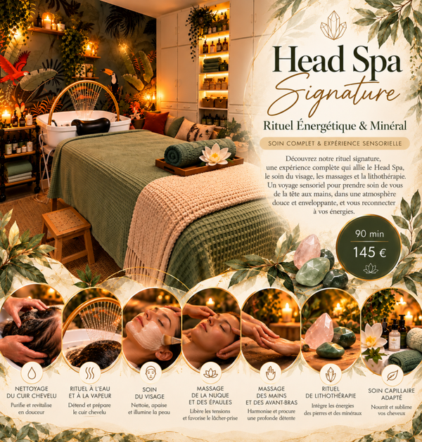 Head Spa Signature – Rituel Corps & Énergie