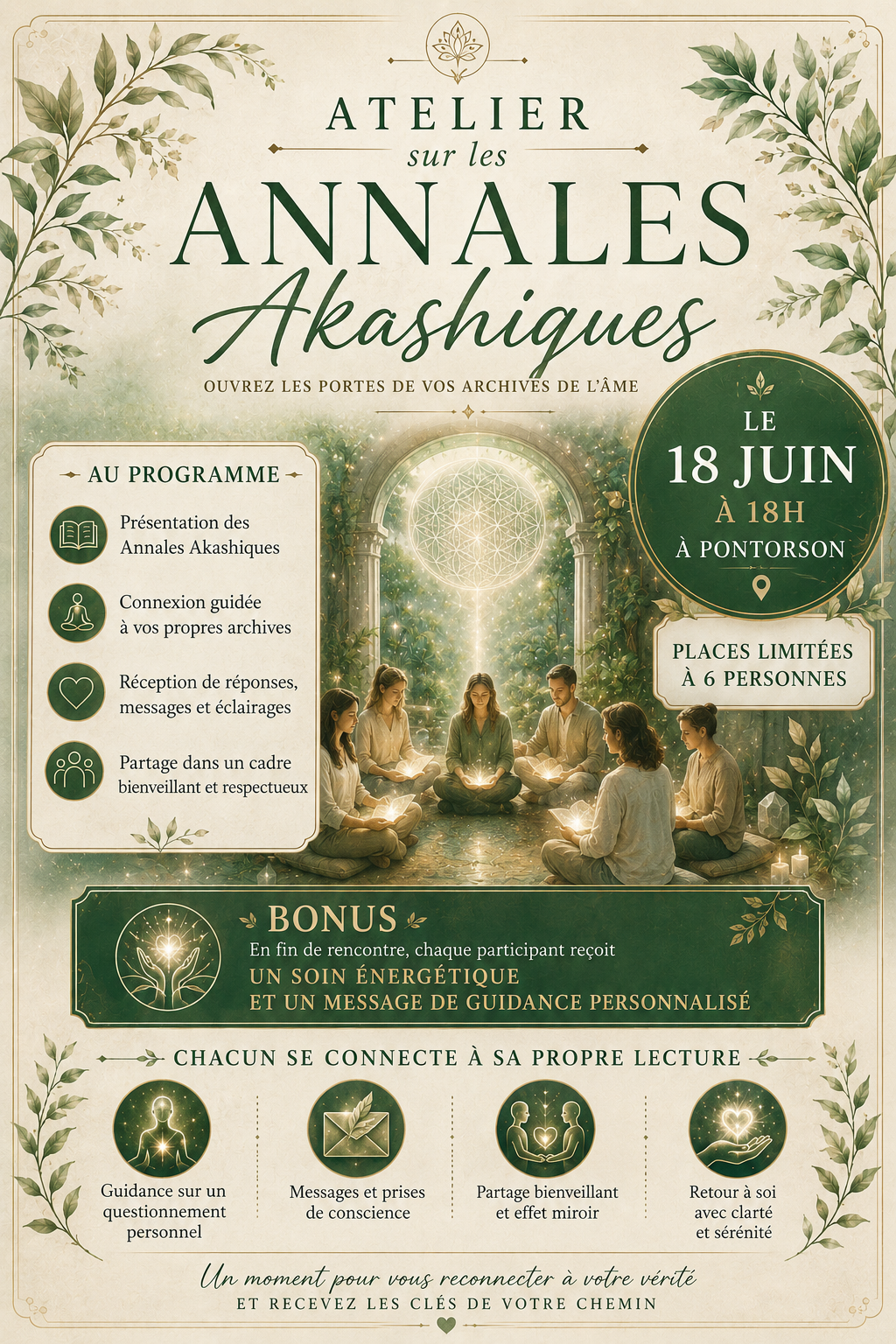 Atelier des Annales Akashiques 18 juin