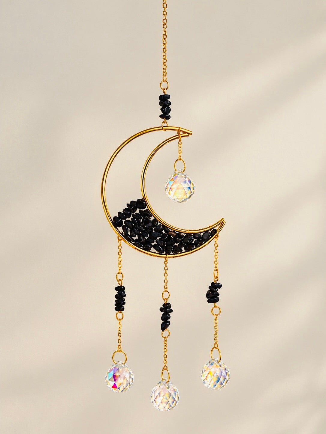 Attrape-soleil en Obsidienne – 47 cm