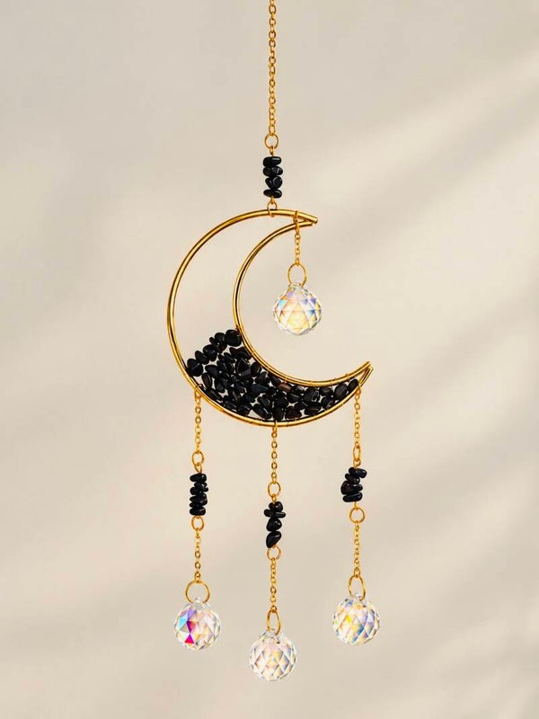 Attrape-soleil en Obsidienne – 47 cm