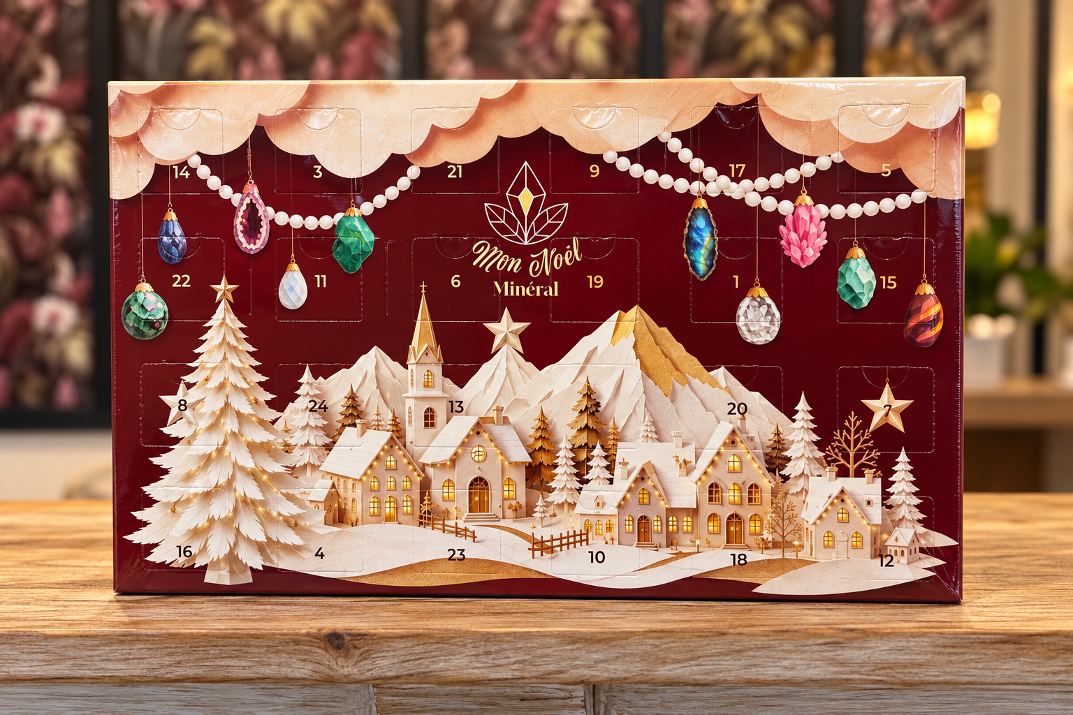 Calendrier de l’avent Mon Noël minéral