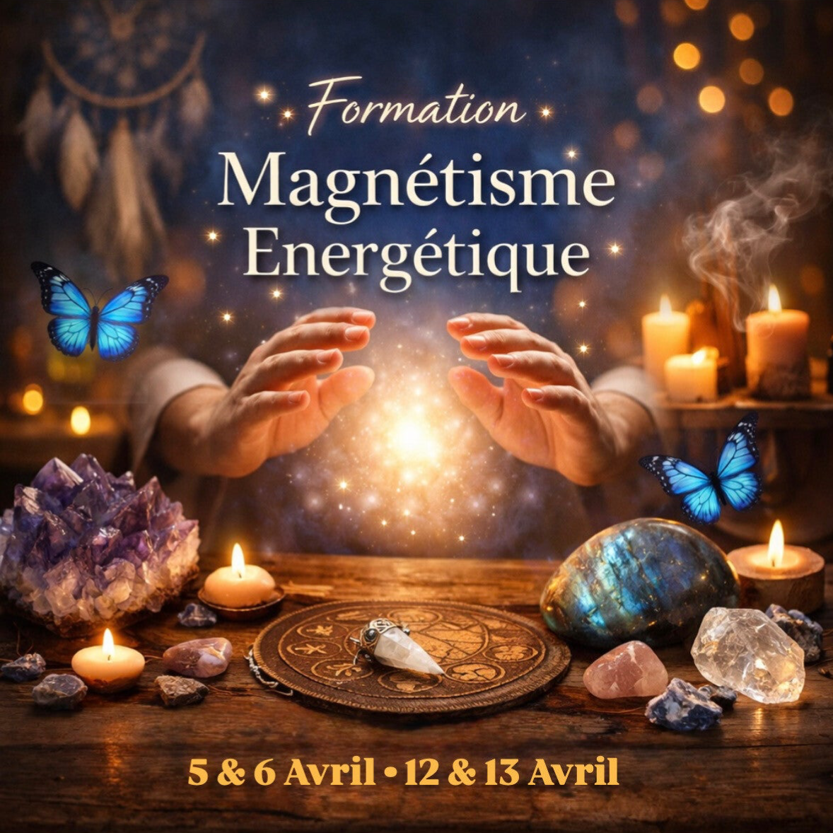 🌿 Formation Magnétisme Énergétique – 4 jours