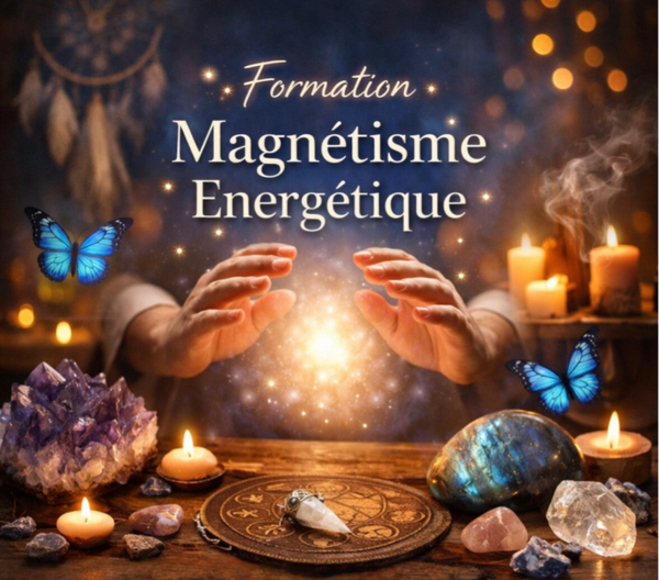 🌿 Formation Magnétisme Énergétique – 4 jours                      19 & 20 / 26 & 27 SEPTEMBRE