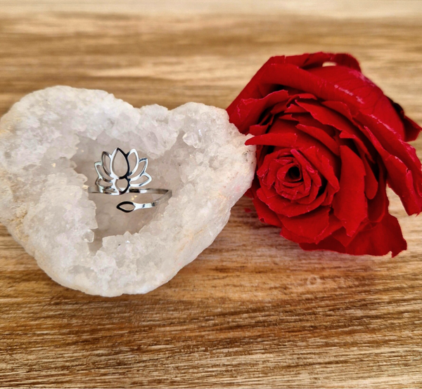 Bague fleur de lotus