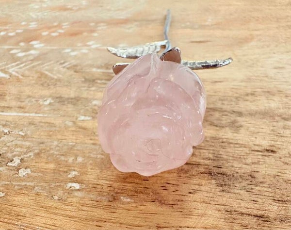 Rose Quartz Rose