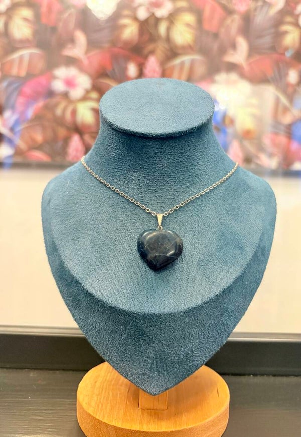 Pendentif Cœur Apatite