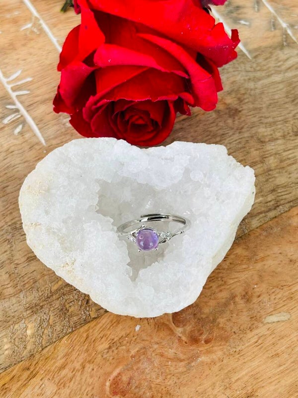 🌸Bague Améthyste