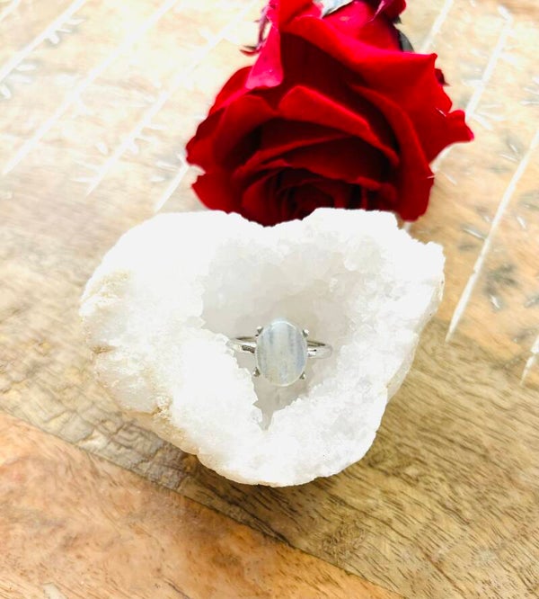 🌸Bague Labradorite