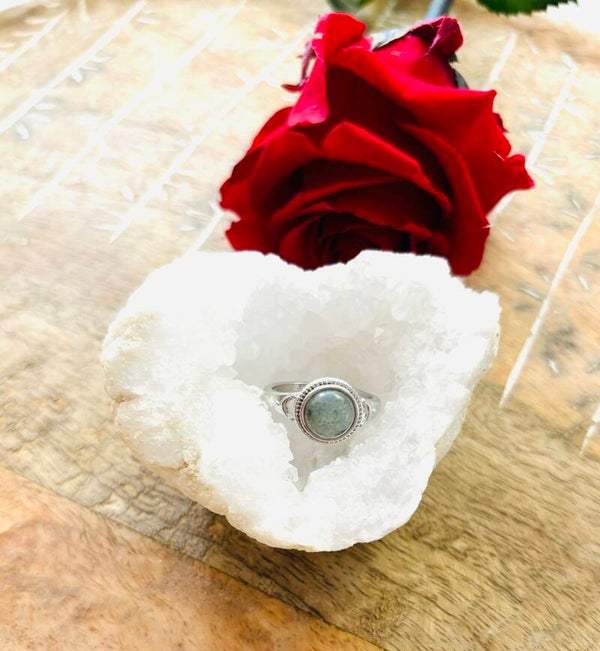 🌸Bague Labradorite