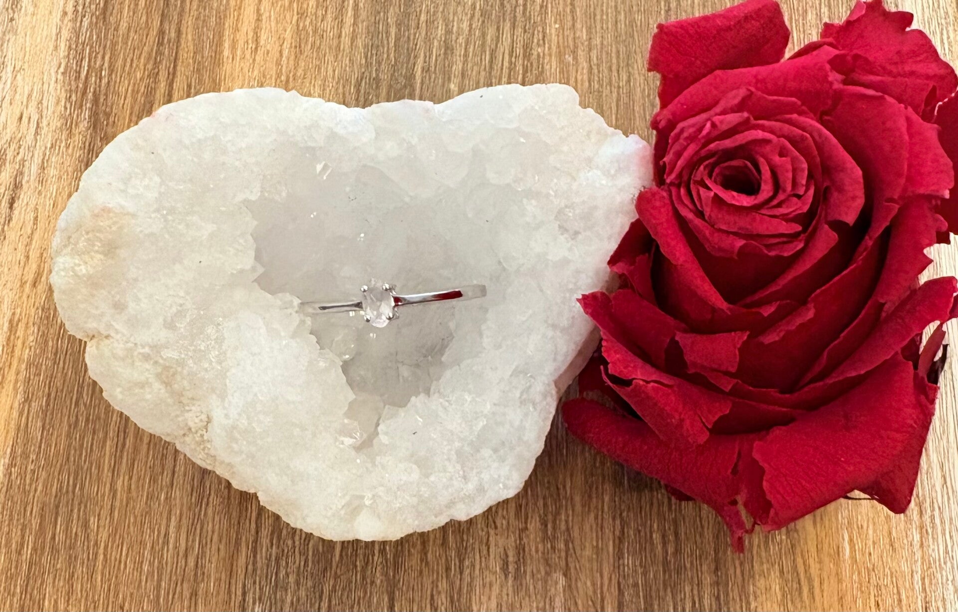 Bague Quartz rose
