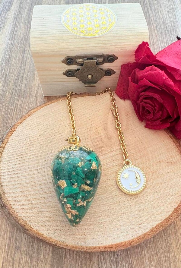 Pendule Malachite
