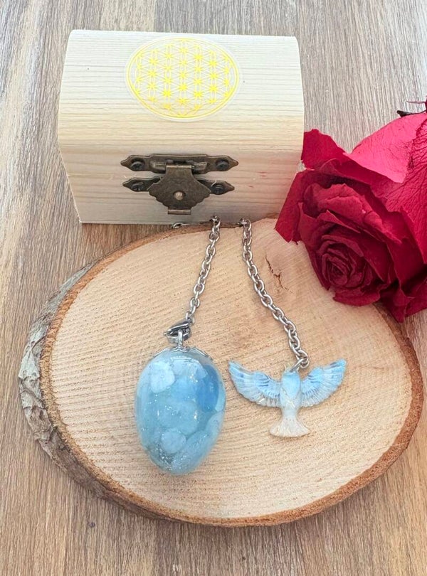 Pendule en Aigue-Marine