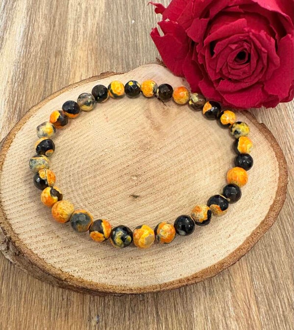 Bracelet en Jaspe Bourdon