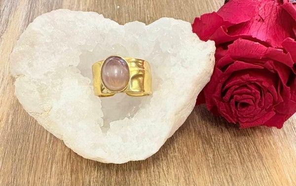 Bague Améthyste – Réglable