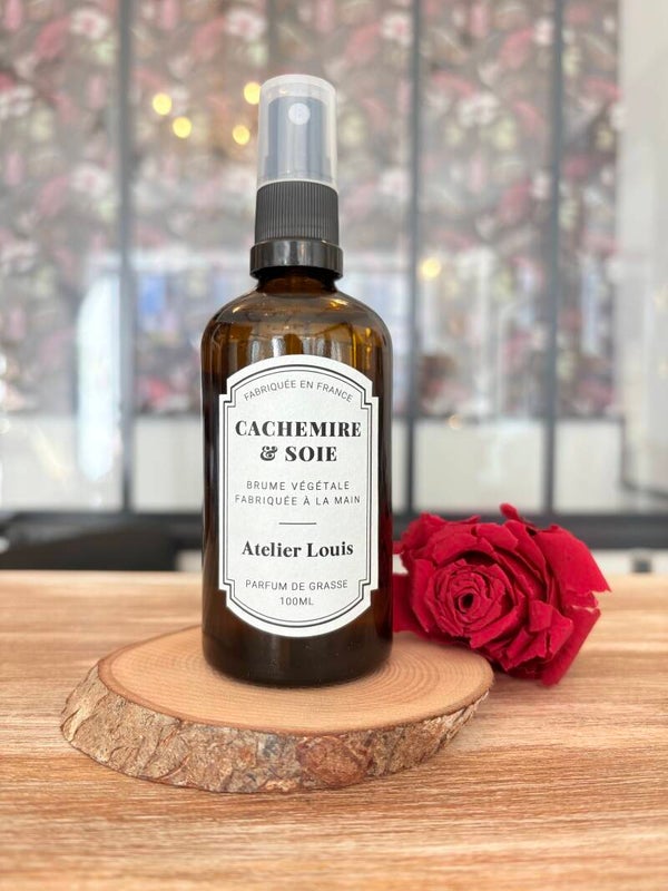 Brume Végétale Cachemire & Soie – Bien-être & Détente