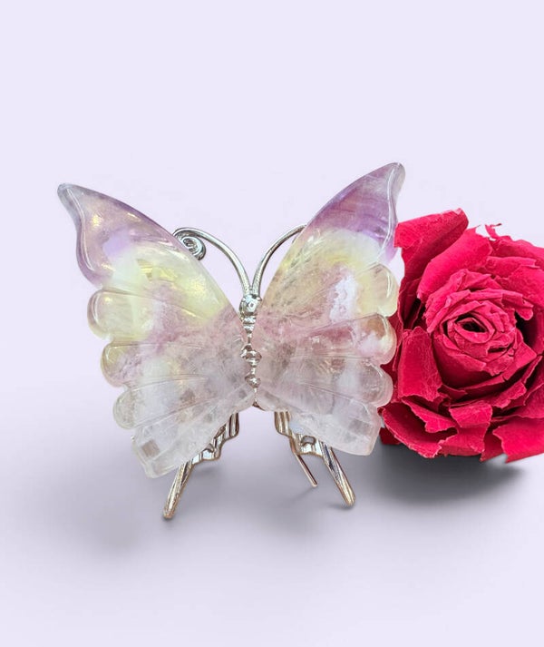Papillon en Fluorite – 6,5 cm