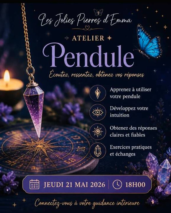 Atelier Pendule jeudi 21 mai