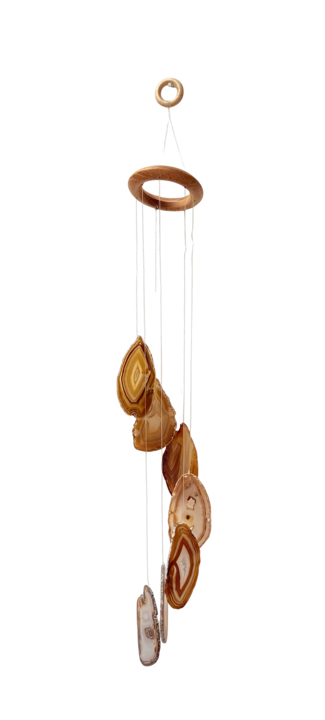 Carillon en Agates Naturelles – 70 cm