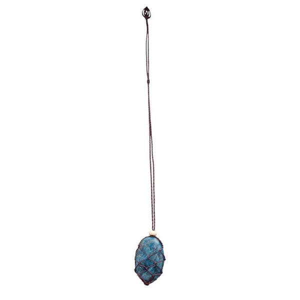 Collier macramé poche taille L