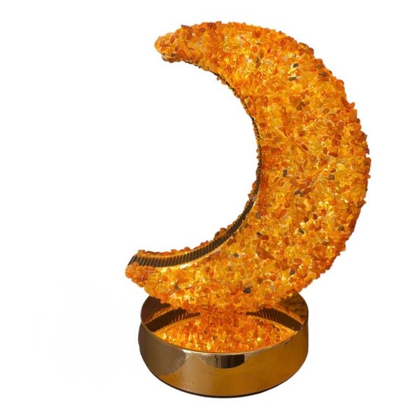 Lampe Lune en Ambre