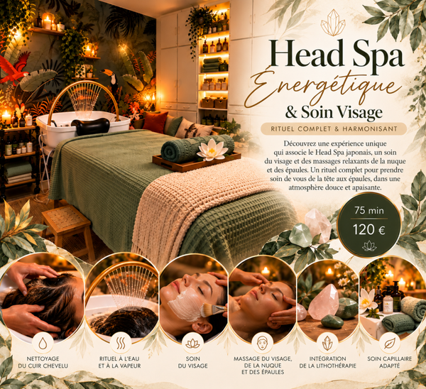 Head Spa Énergétique & Soin Visage