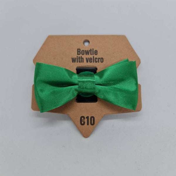 Strikje met velcro groen