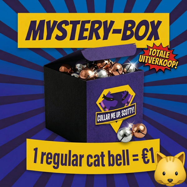 1 regular cat bell = €1