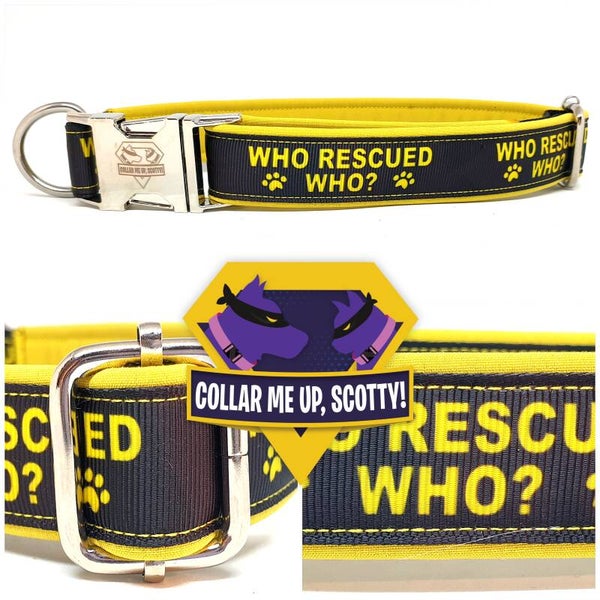 Rescue gele halsband
