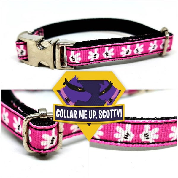 Gloves pink kat/puppy