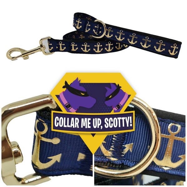 Golden anchor leiband