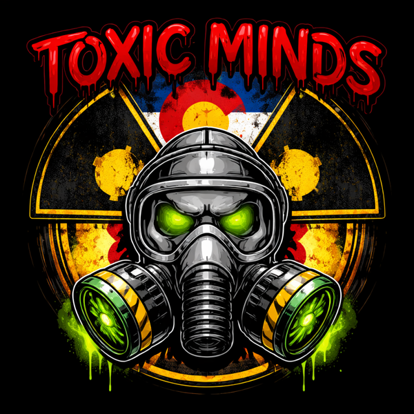 Toxic Minds Black Fallout T-shirt