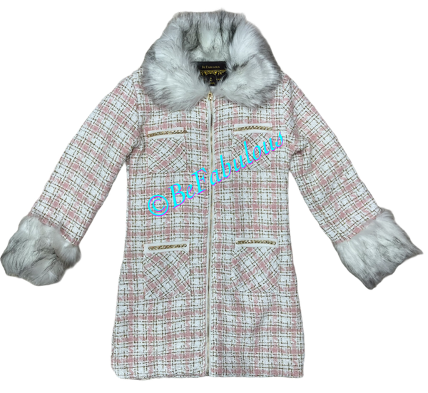 B style jurkje met jasje en mutsje