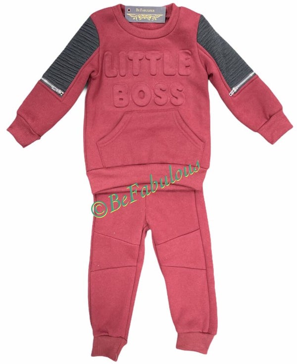 Little boss baby pakje Bordeaux