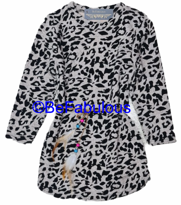 Printed jurkjes Roze