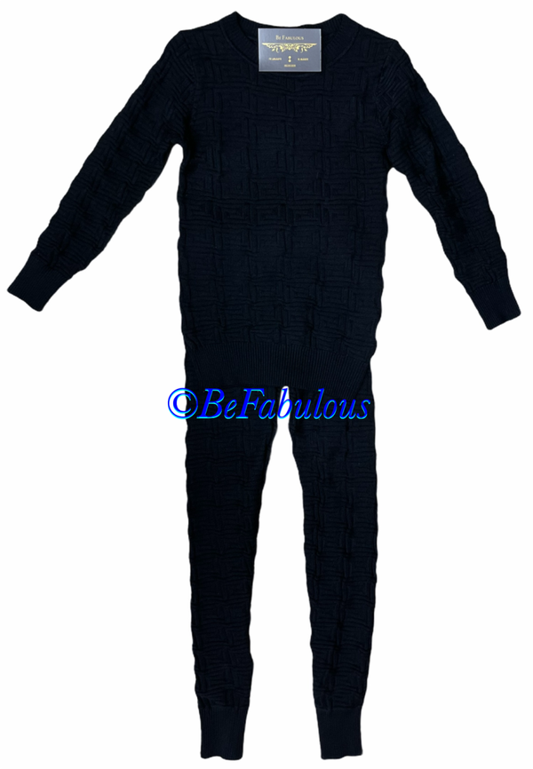 Twin set blokjes print Zwart