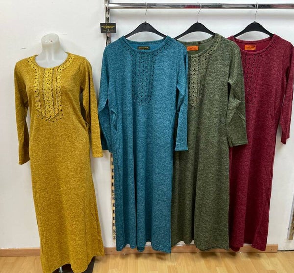 Kaftan met borduursel