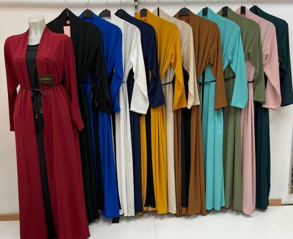 Shiffon abaya / shiffon jurk #6