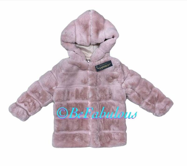 Teddy jassen met capushon Roze