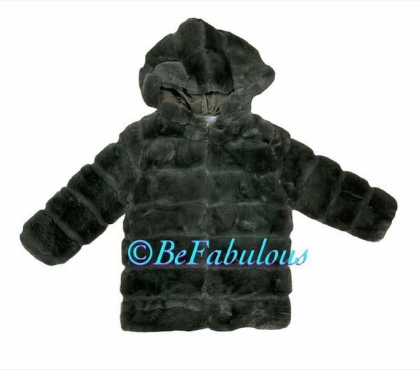 Teddy jassen met capushon Groen