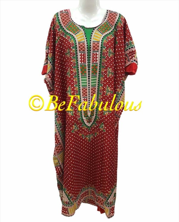 A model kaftan lang #3 Rood