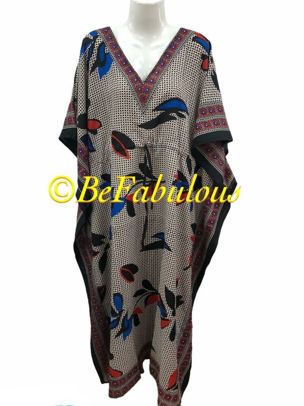 A model kaftan lang #4 Blauw